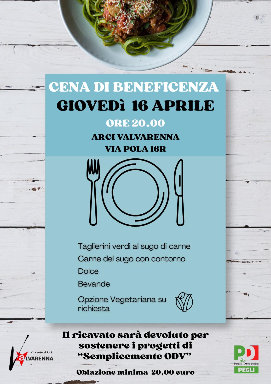 Cena di beneficenza